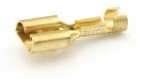 Kabelverbinder 6,3x0,8 lock 0.5-1.5mm female koper lock (100st)