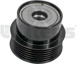 Vrijloop poelie 10.5x65.8x52 6PK Bosch LITENS Volvo Landrover