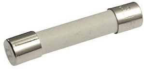 Zekering 10A 250V Traag 6,3 x 32mm 