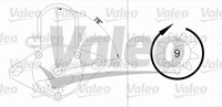Startmotor 12V 1.1kW 10T D6RA67-3