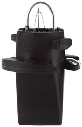 Lamp 12V 1.2W BAX10Y ZWART