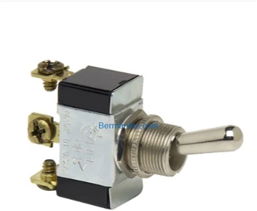 Cole Hersee schakelaar verend Sein-uit-SEIN 12V/25A 24V/15A