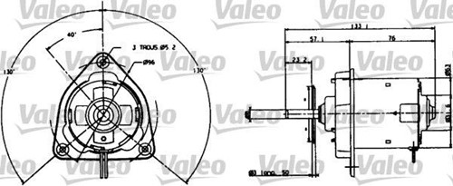 Ventitaliemotor 12v Valeo-2