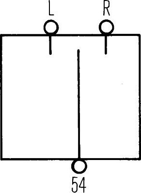 Richtingaanwijzerschakelaar 12V/5A 24V/2A-3