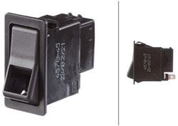 Schakelaar alarm zw m/gl 12V 7 aansluitingen