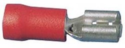 Kabelverbinder rood 4,8X0,8 fem.