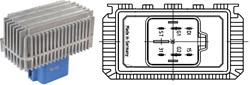 Gloeirelais 12V Opel 2003- Wehrle 51799014