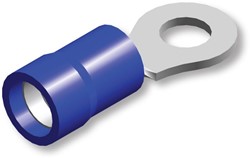 Kabelverbinder blauw oog M3 (50st)