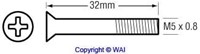 Relais bout M5 x 0.8 x 32mm-2