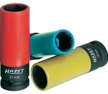 Hazet doppenset 3dlg 17/19/21mm lang