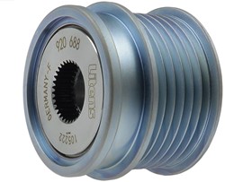 Vrijloop poelie 17x52.2x54.2 6PK LITENS