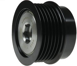 Vrijloop poelie 17x57x46 6PK Denso LITENS