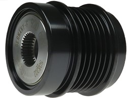 Vrijloop poelie 17x52x54.5 6PK LITENS