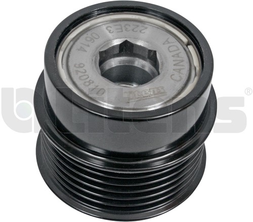 Vrijloop poelie 17x53.4x40.1 6PK LITENS Ford