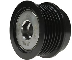 Vrijloop poelie 17x54x44.5 6PK Litens Ford Valeo