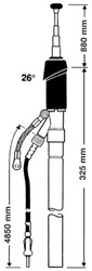 Antenne AUTA 4000F 712 tbv Opel Astra 9/91