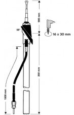 Antenne inzink Auta 1480A