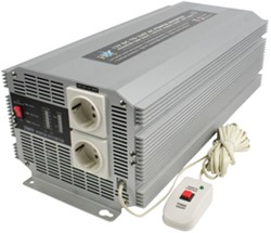 Omvormer 24VDC->220VAC 2500W gemod sinus