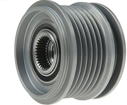 Vrijloop poelie 17x46x43 6PK Bosch Valeo Mercedes