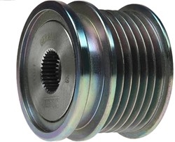 Vrijloop poelie 17x49x40.5 6PK LITENS VAG