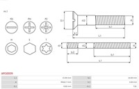 Schroef M4x15.4 T20-2