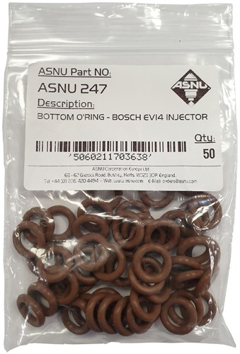 Injector O-ring 14.38mm Bosch EV14 bodem