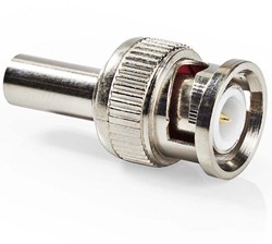 BNC Stekker/ connector RG59-50Ohm Male Krimp 6.2mm