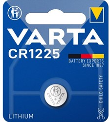 Varta knoopcel Lithium 3V 12.5x2.5mm