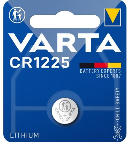 Varta knoopcel Lithium 3V 12.5x2.5mm