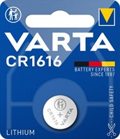 Varta knoopcel Lithium 3V 16x1.6mm