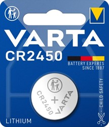 Varta knoopcel Lithium 3V 24x5mm