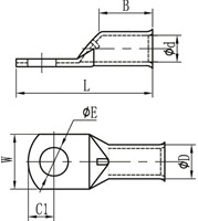 Kabeloog 70mm² M6 per stuk-2