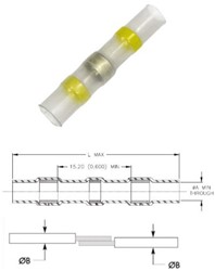 Doorverbinder geel soldeer Flux (verp.25)