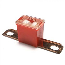 Zekering PAL C 50A 58V rood