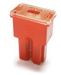 Zekering PAL AS 50A 58V rood