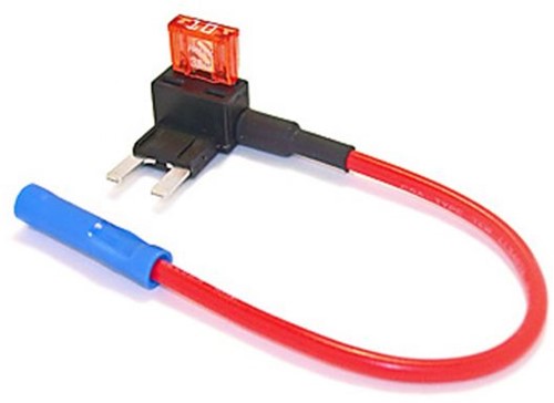 Zekeringhouder mini ATO met aftakking