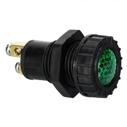 Controlelamp 17mm groen