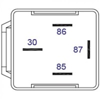 Relais 12V 40A maak met lip-3
