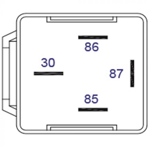Relais 12V 40A maak met lip-3