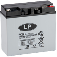 Accu 12V 22Ah T12 181x77x167 EV Batt.