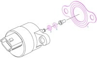 Onderdelenset sensor CP1-2