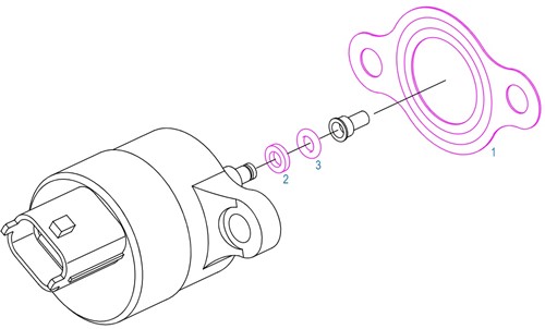 Onderdelenset sensor CP1-2