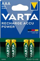 Duracell batterij AAA oplaadbaar 900mAh blister 4st