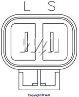 Regelaar 12V Mitsubishi Nissan Mazda Ford -2