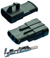Superseal 3P 2.8mm huis/v/pen