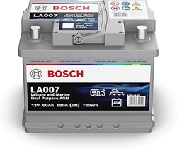 Accu Bosch LA007 Dual Purpose AGM 60Ah 680A(EN)