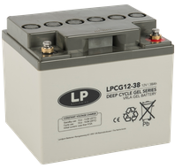 Accu 12V 38Ah GEL 197x165x170