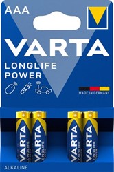 Varta batterij AAA mini penlite blister 4st