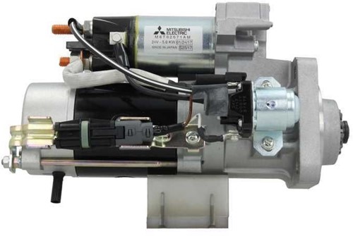 Startmotor 24V 5kW 12T Mitsubishi MAN-3