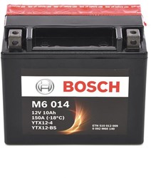 Accu Bosch M6014 12V 10Ah YTX12-4(BS)